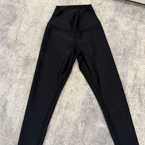 ALO Yoga Classic Capri Black Leggings- size XS